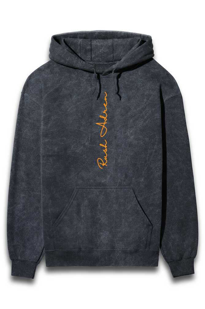 Fierce Lion Acid Wash Hoodie