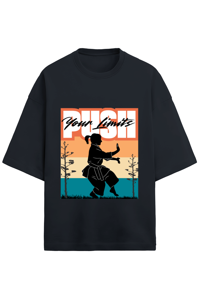 Push Your Limits Terry Oversized T-Shirt