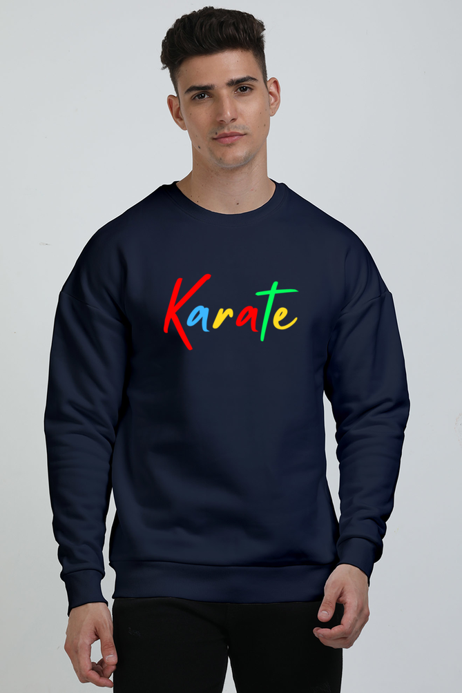 Karate Spirit Oversized Sweatshirt