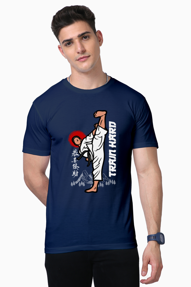 Train Hard Karate Supima T-Shirt