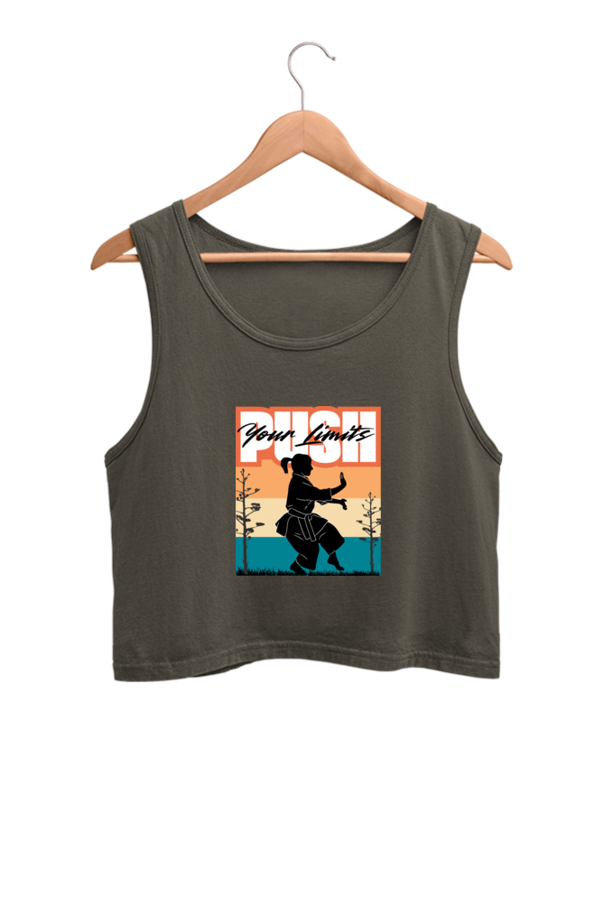 Push Your Limits Crop Tank