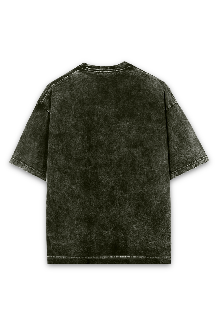 Dragon Spirit Acid Wash Oversized T-shirt