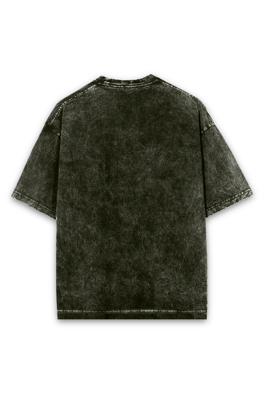 Zen Spirit Panda Acid Wash Oversized T-Shirt