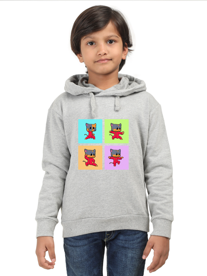 The Karate Cat Boys Classic Hoodie