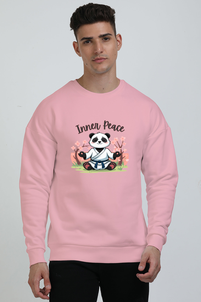 Zen Spirit Panda Oversized Premium Sweatshirt