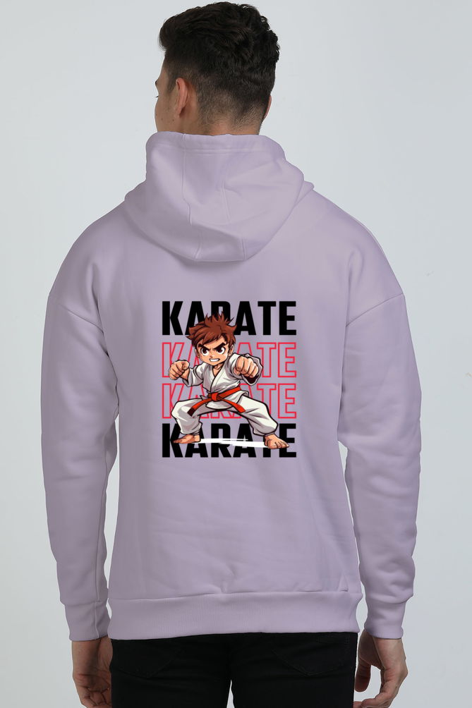 Karate Champ Oversized Hooded Sweatshirt