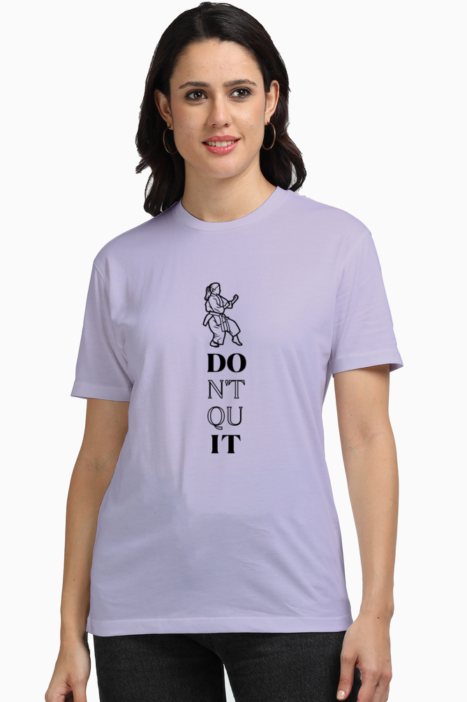 Karate Don't Quit Supima T-Shirt