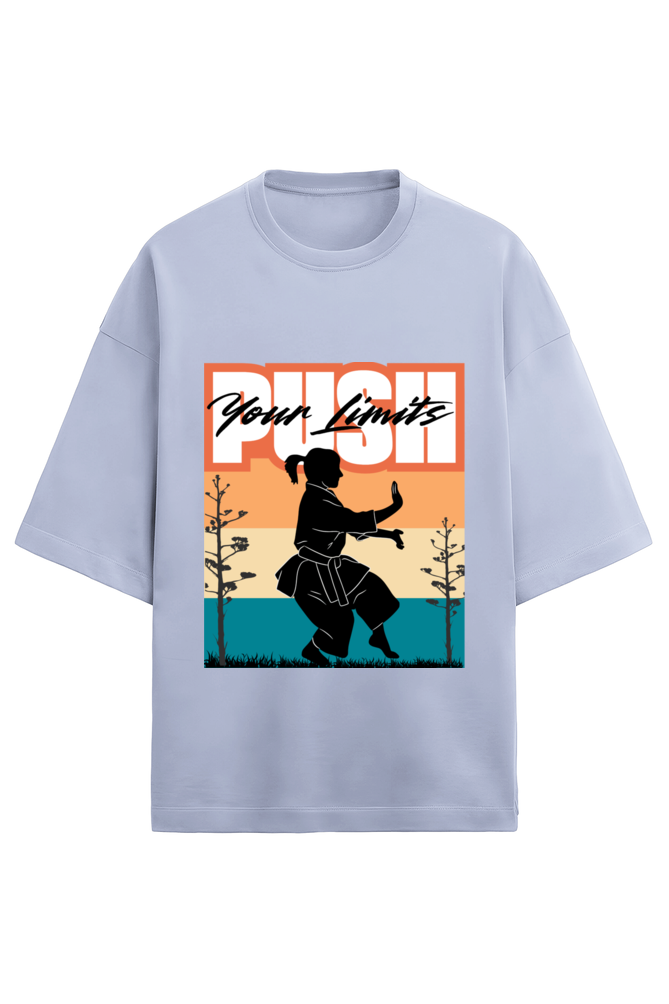 Push Your Limits Terry Oversized T-Shirt