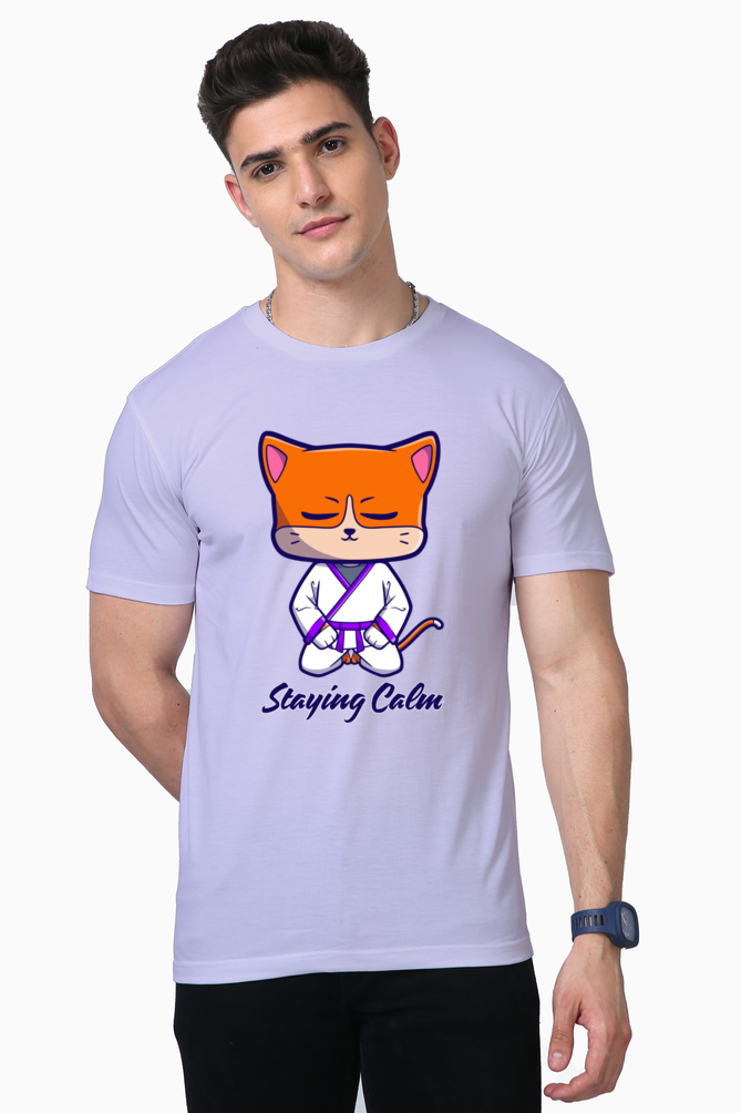 Zen Cat Karate Supima T-Shirt