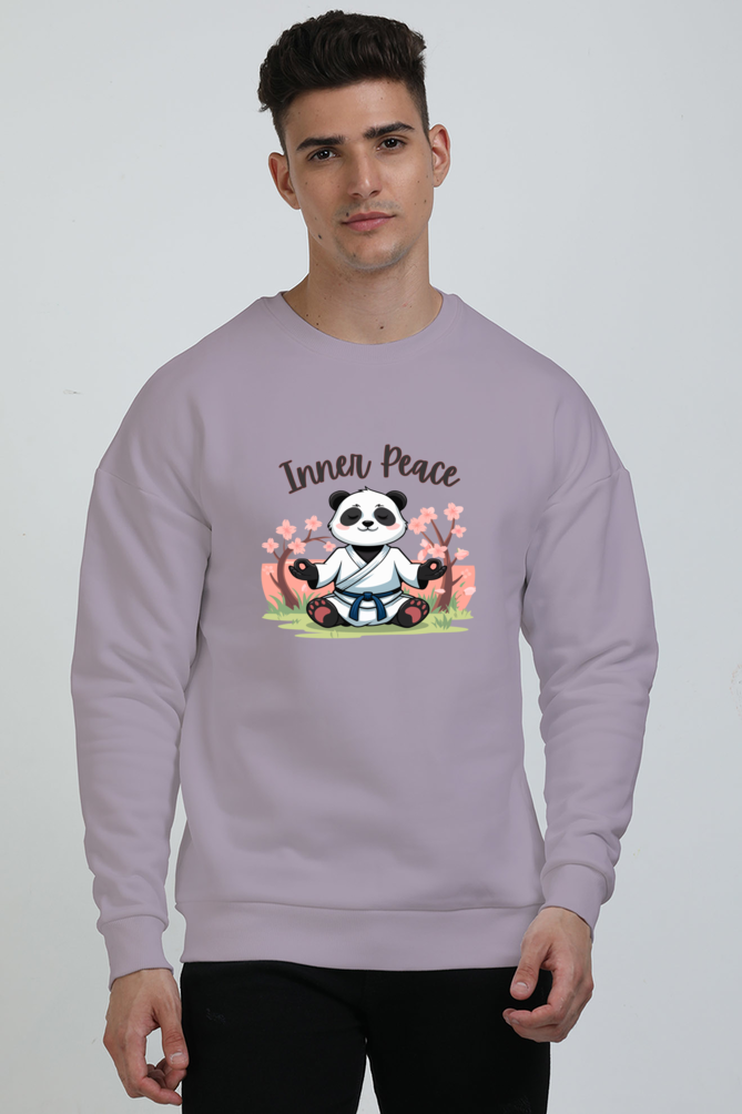 Zen Spirit Panda Oversized Premium Sweatshirt