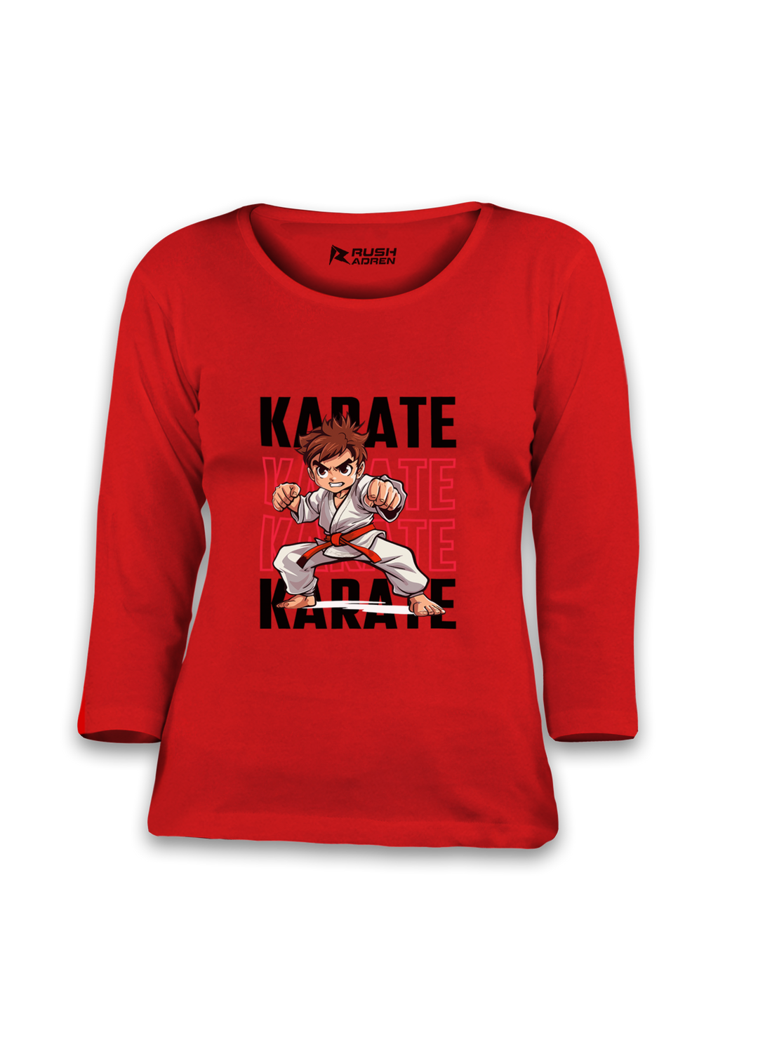 Karate Champ 3/4th Sleeve T-Shirt