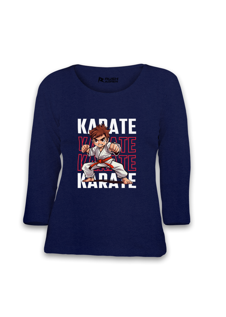 Karate Champ 3/4th Sleeve T-Shirt