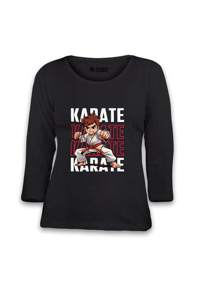 Karate Champ 3/4th Sleeve T-Shirt