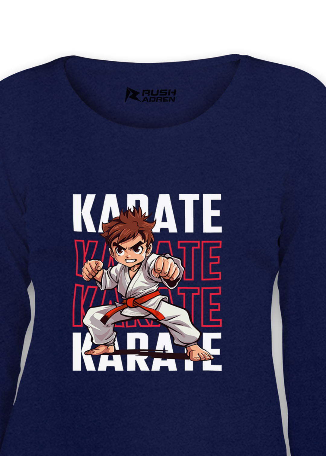 Karate Champ 3/4th Sleeve T-Shirt