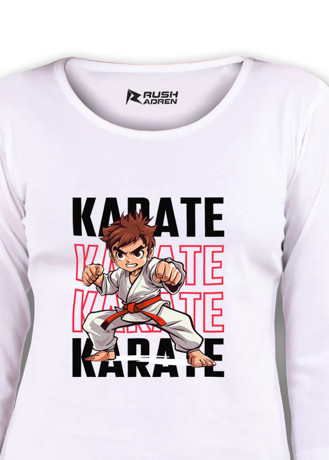 Karate Champ 3/4th Sleeve T-Shirt