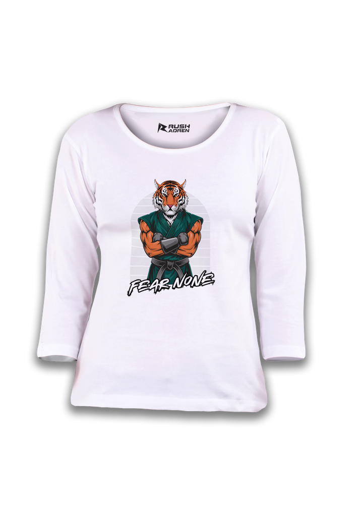 Tiger Warrior 3/4th Sleeve T-Shirt