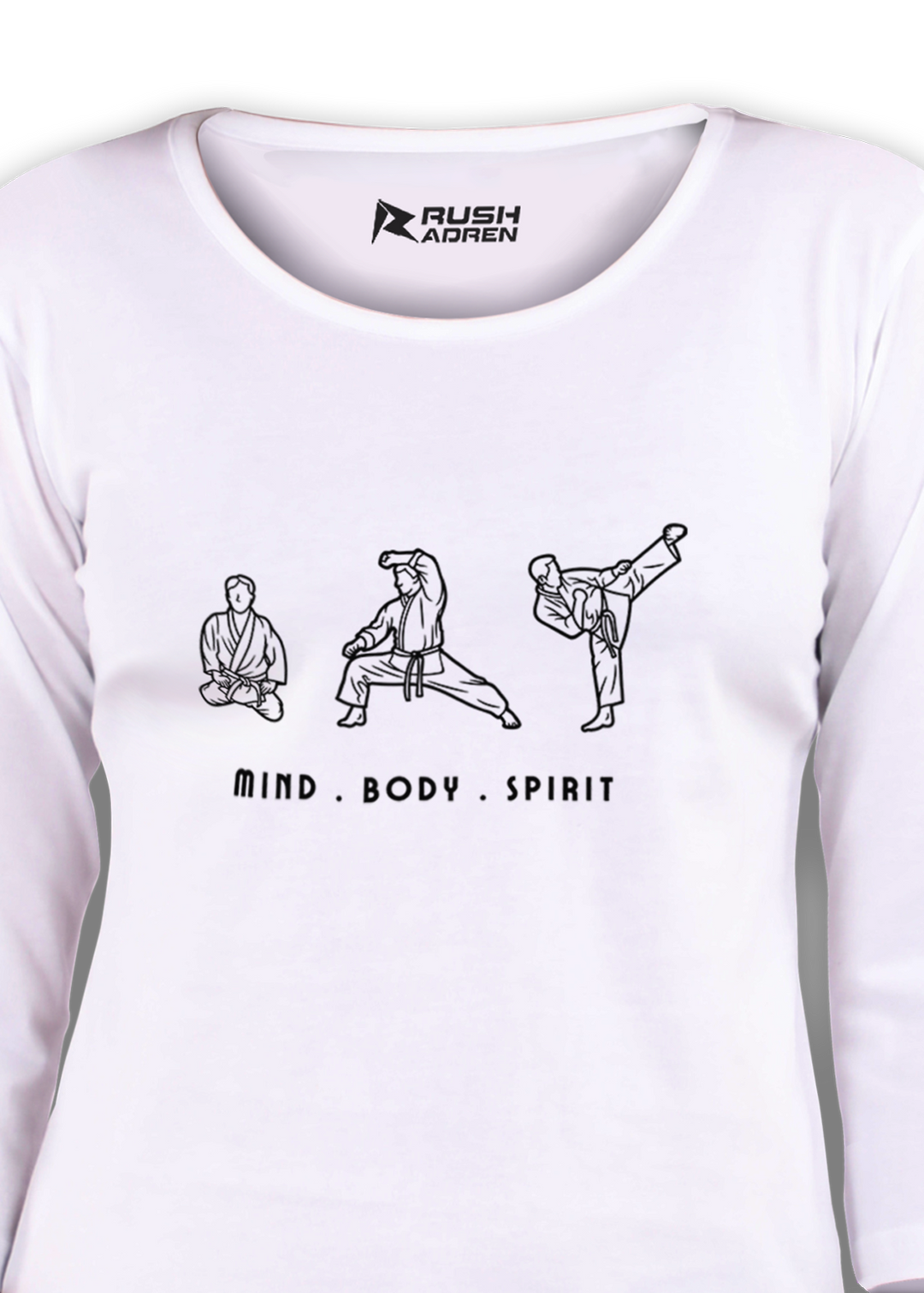 Mind Body Spirit Karate T-Shirt