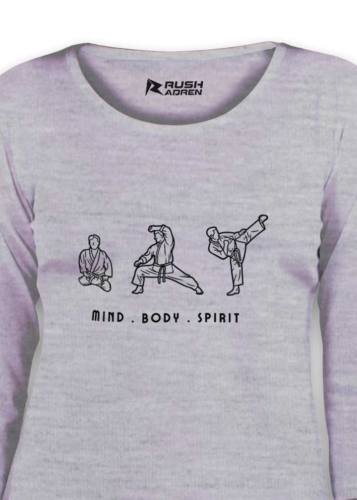 Mind Body Spirit Karate T-Shirt