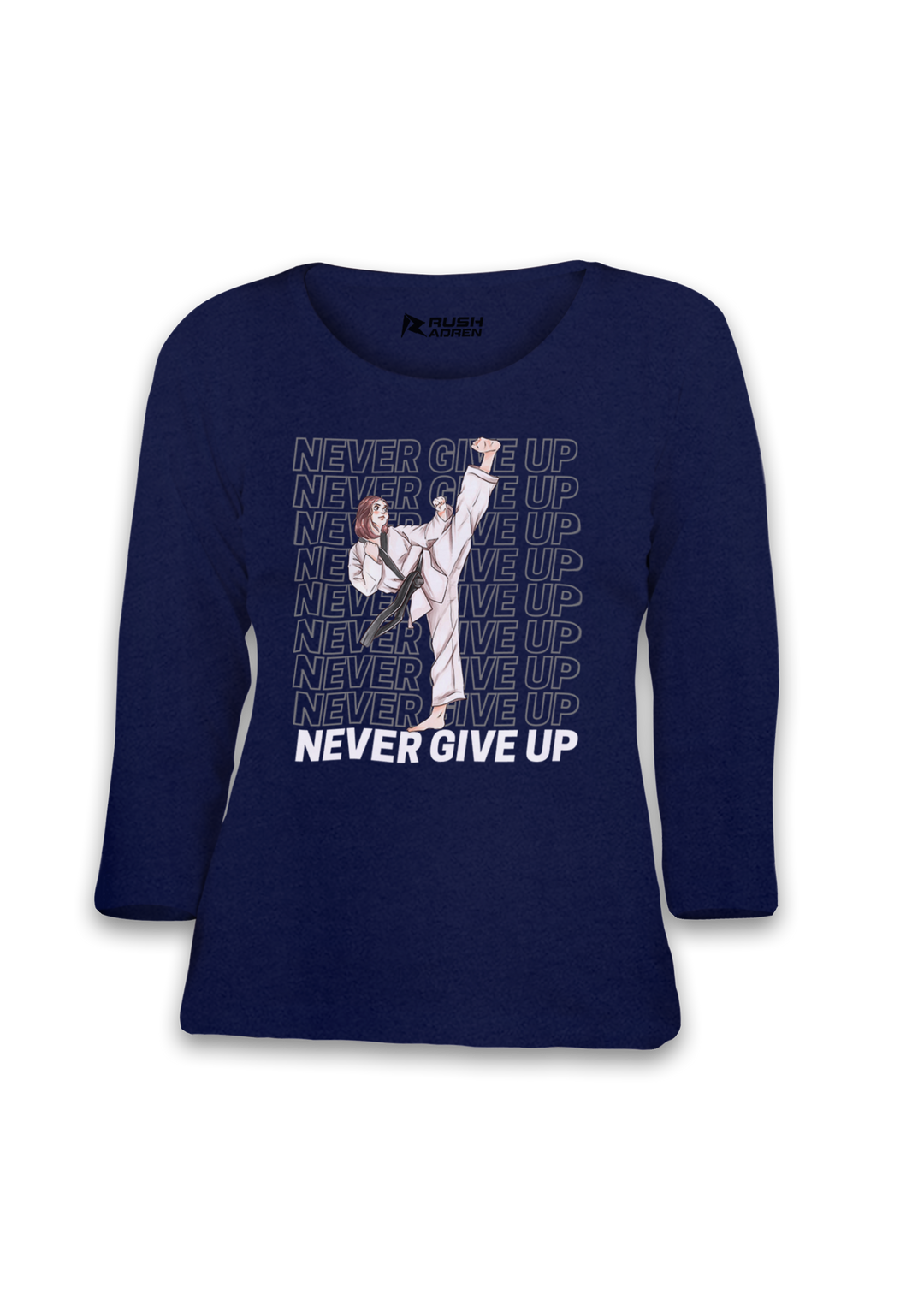 Karate Never Give Up Classic T-Shirt