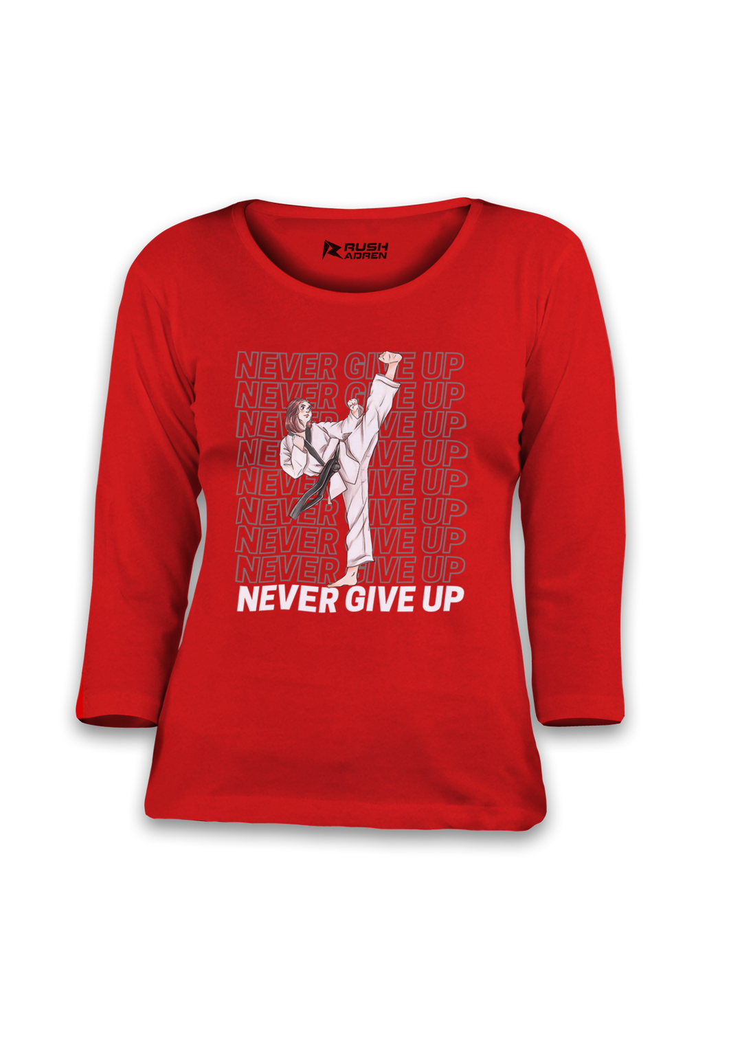 Karate Never Give Up Classic T-Shirt