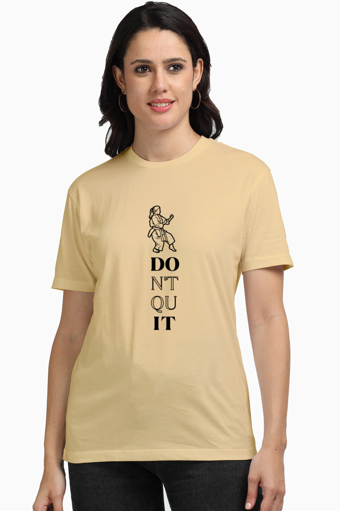 Karate Don't Quit Supima T-Shirt