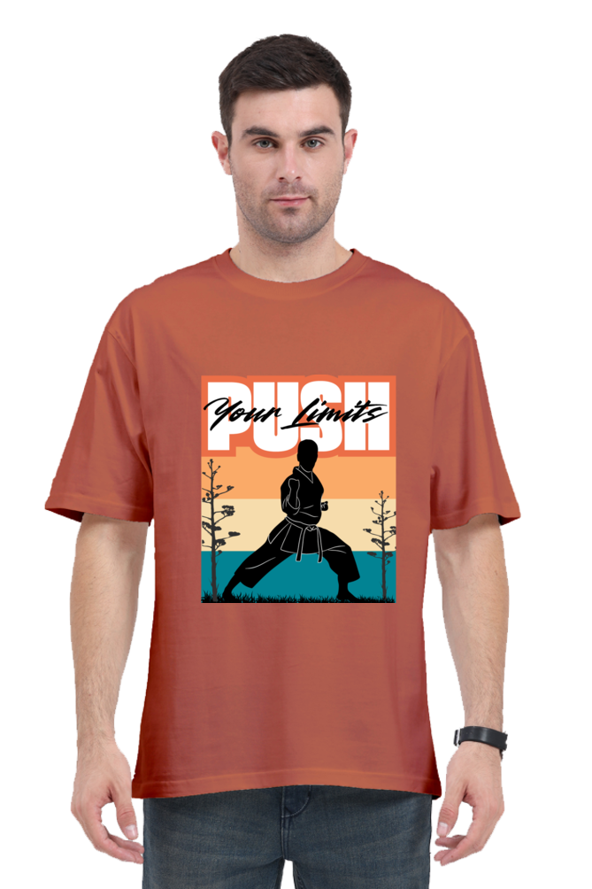 PUSH YOUR LIMITS Oversized Classic T-Shirt