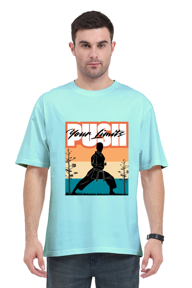 PUSH YOUR LIMITS Oversized Classic T-Shirt