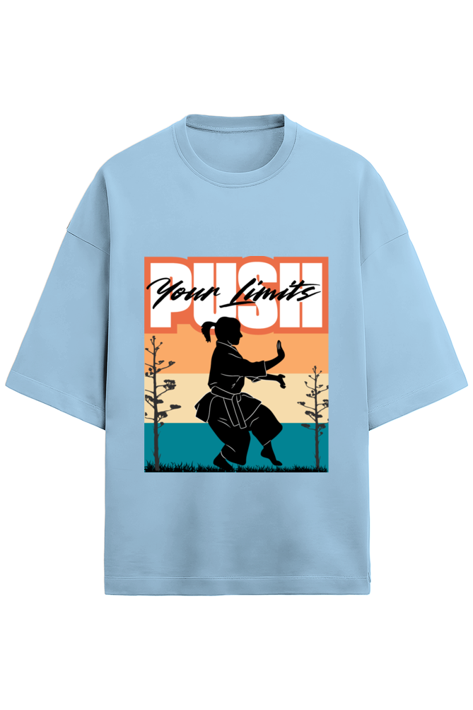 Push Your Limits Terry Oversized T-Shirt