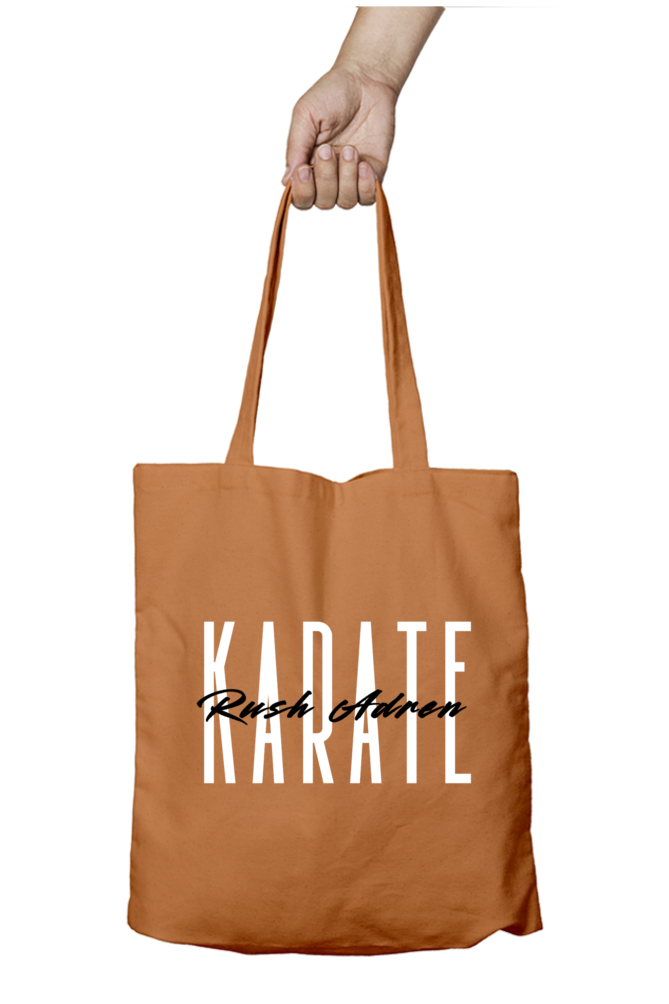 Rush Karate Zipper Tote Bag