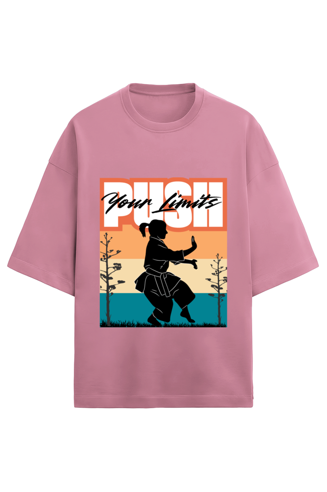 Push Your Limits Terry Oversized T-Shirt