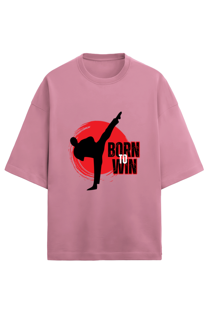 Born to Win Terry Oversized T-Shirt