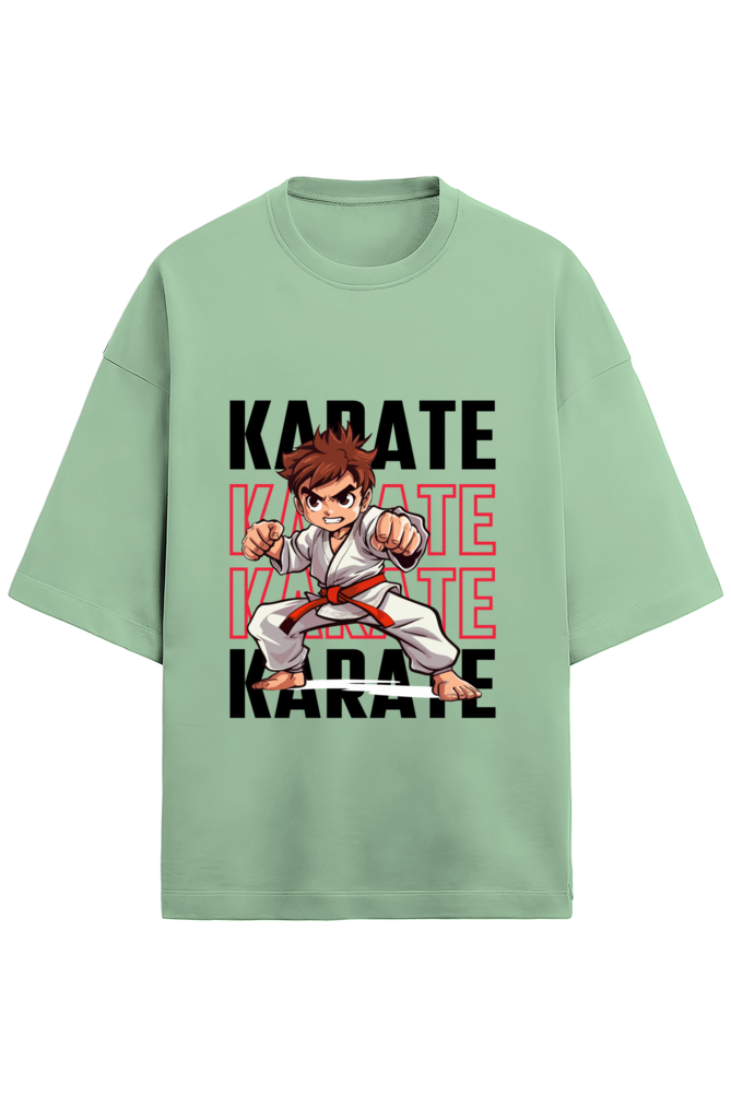 Karate Champ Terry Oversized T-Shirt