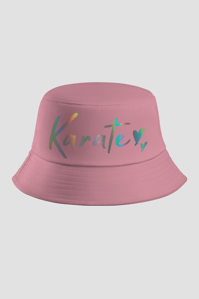 Karate Rainbow Bucket Hat