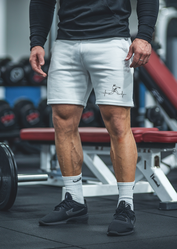 Karate Pulse Embroidered Terry Shorts