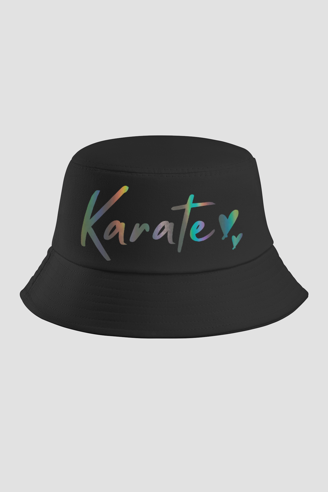 Karate Rainbow Bucket Hat