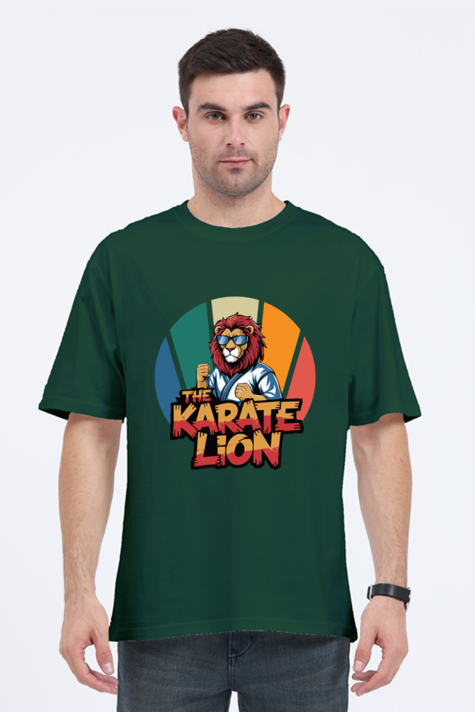 Lion Spirit Karate Oversized T-Shirt