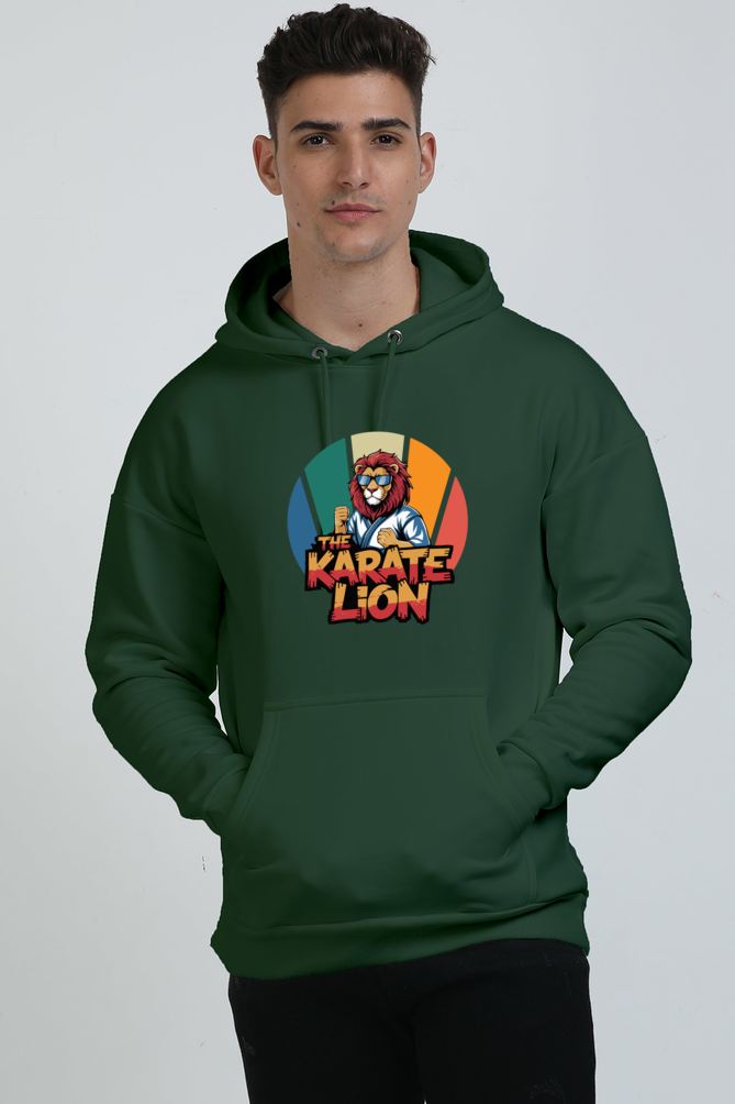 Lion Spirit Karate Oversized Hoodie