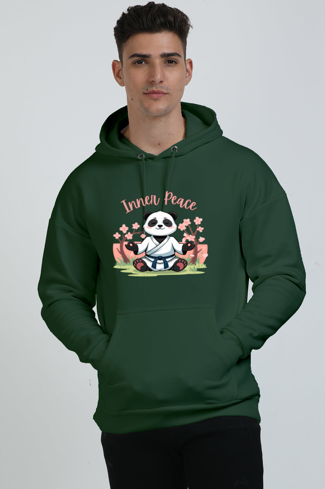 Zen Spirit Panda Oversized Hoodie