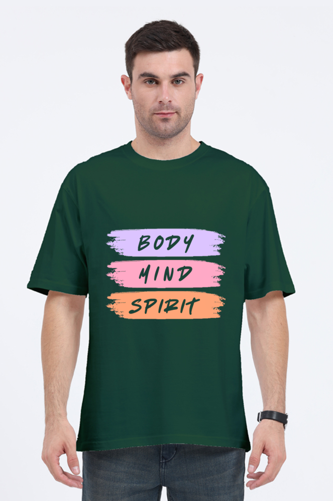 Body Mind Spirit Oversized Classic T-Shirt