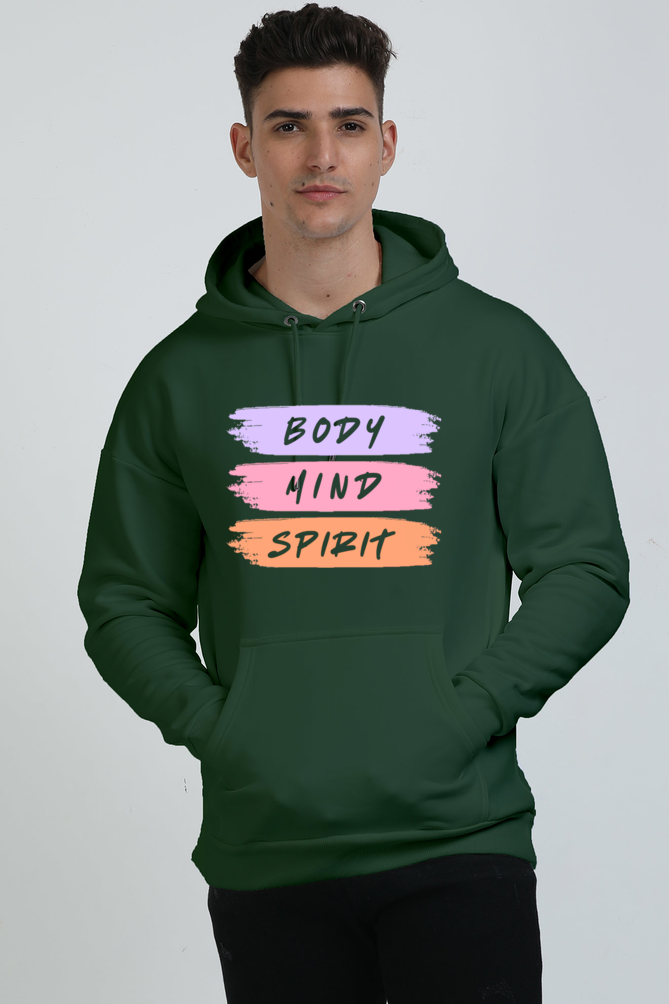 Body Mind Spirit Oversized Hoodie