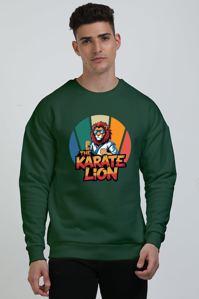 Lion Spirit Oversized Premium Sweatshirt