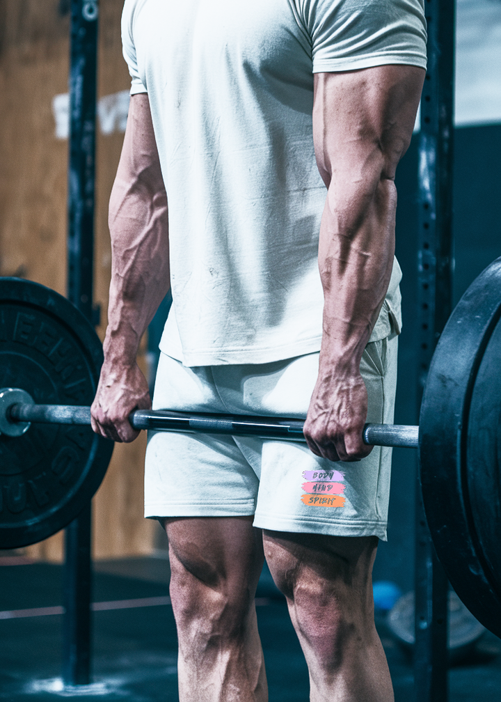 Body Mind Spirit Terry Shorts