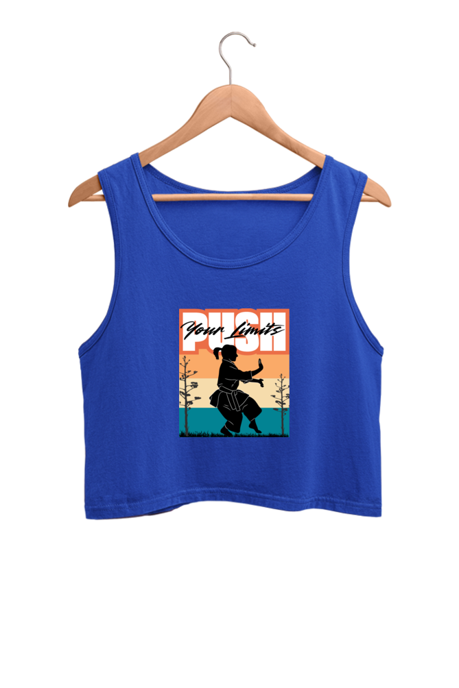 Push Your Limits Crop Tank