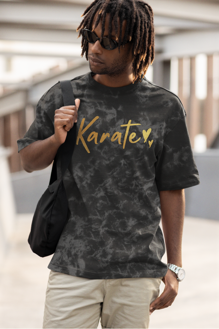 Men's Acid Wash Oversized T-shirt