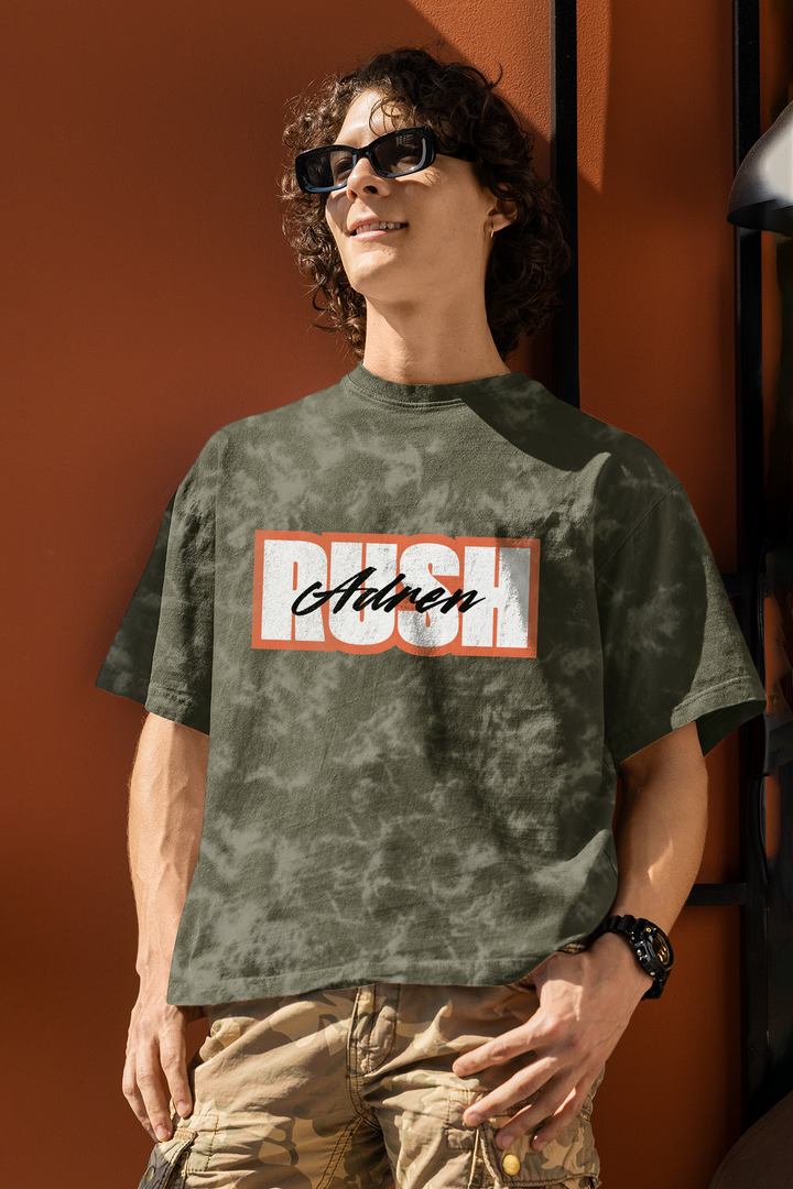 Rush Adren Acid Wash Oversized T-shirt