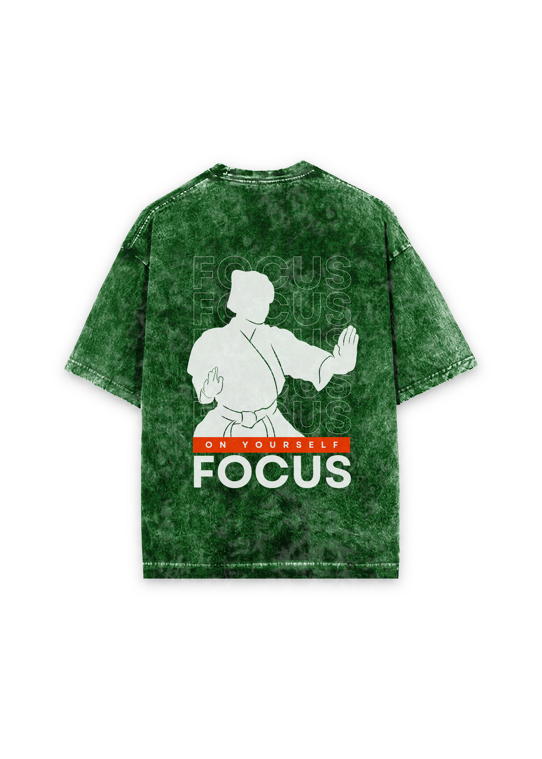 Rush FOCUS Acid Wash Oversized T-Shirt