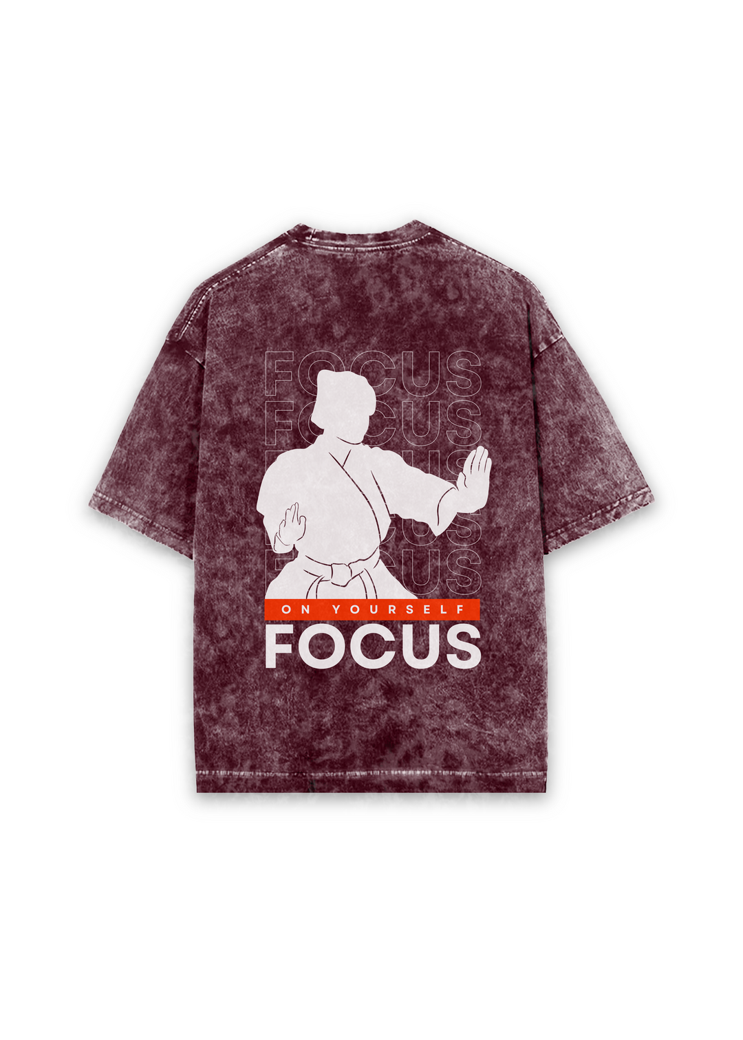 Rush FOCUS Acid Wash Oversized T-Shirt