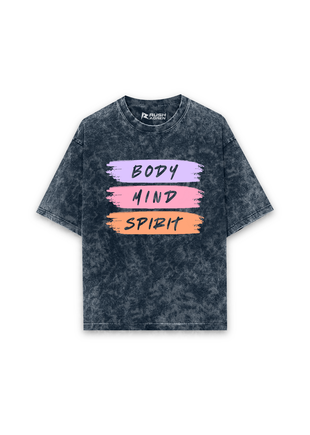 Mindful Living Acid Wash Oversized T-shirt