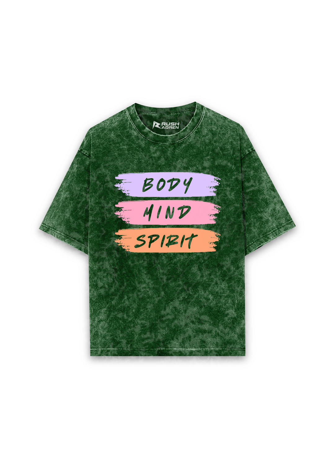Mindful Living Acid Wash Oversized T-shirt