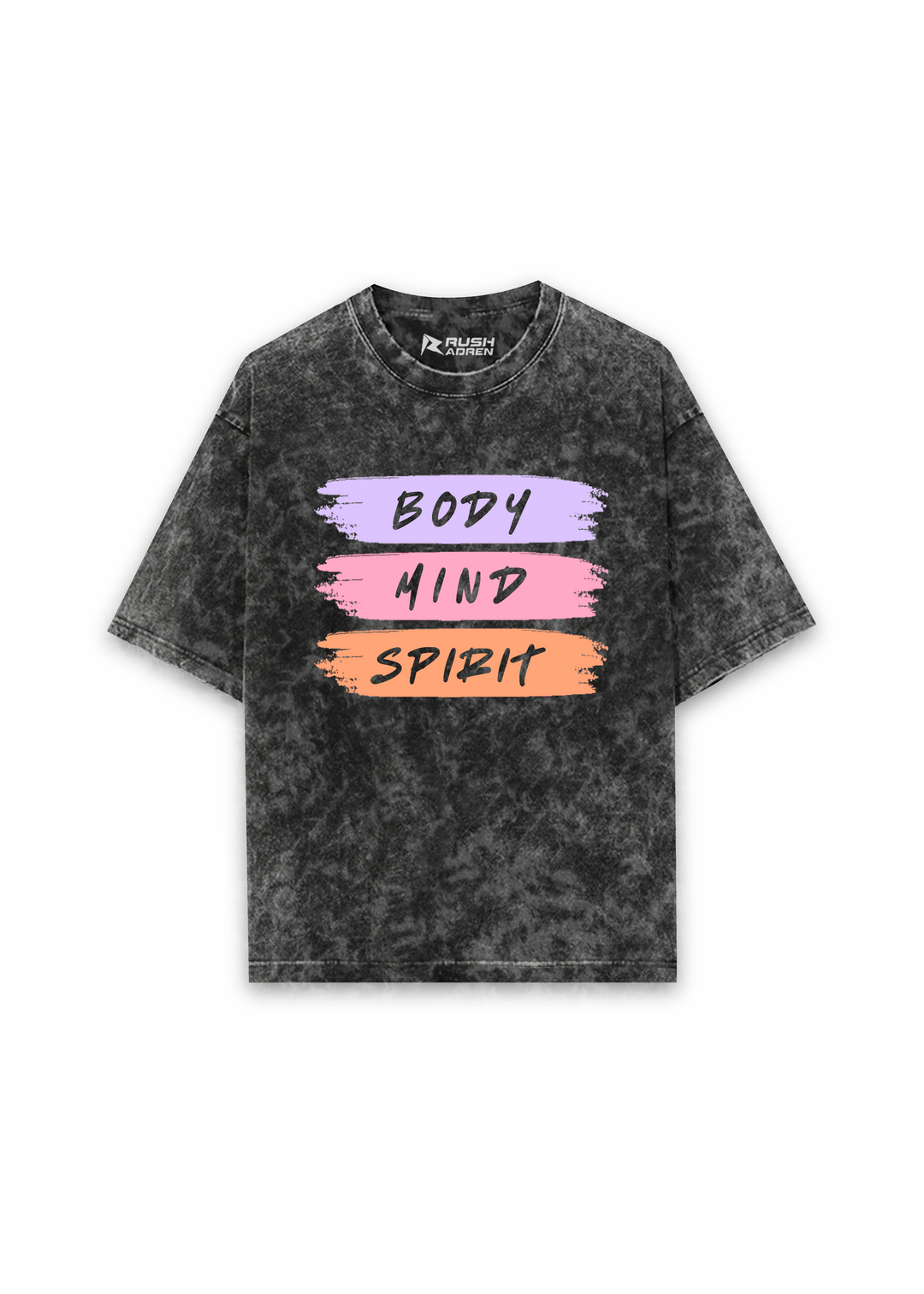 Mindful Living Acid Wash Oversized T-shirt